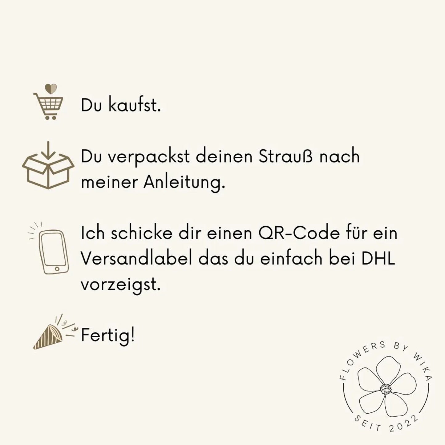 Brautstrauß Konservierung Hexagon 30 cm